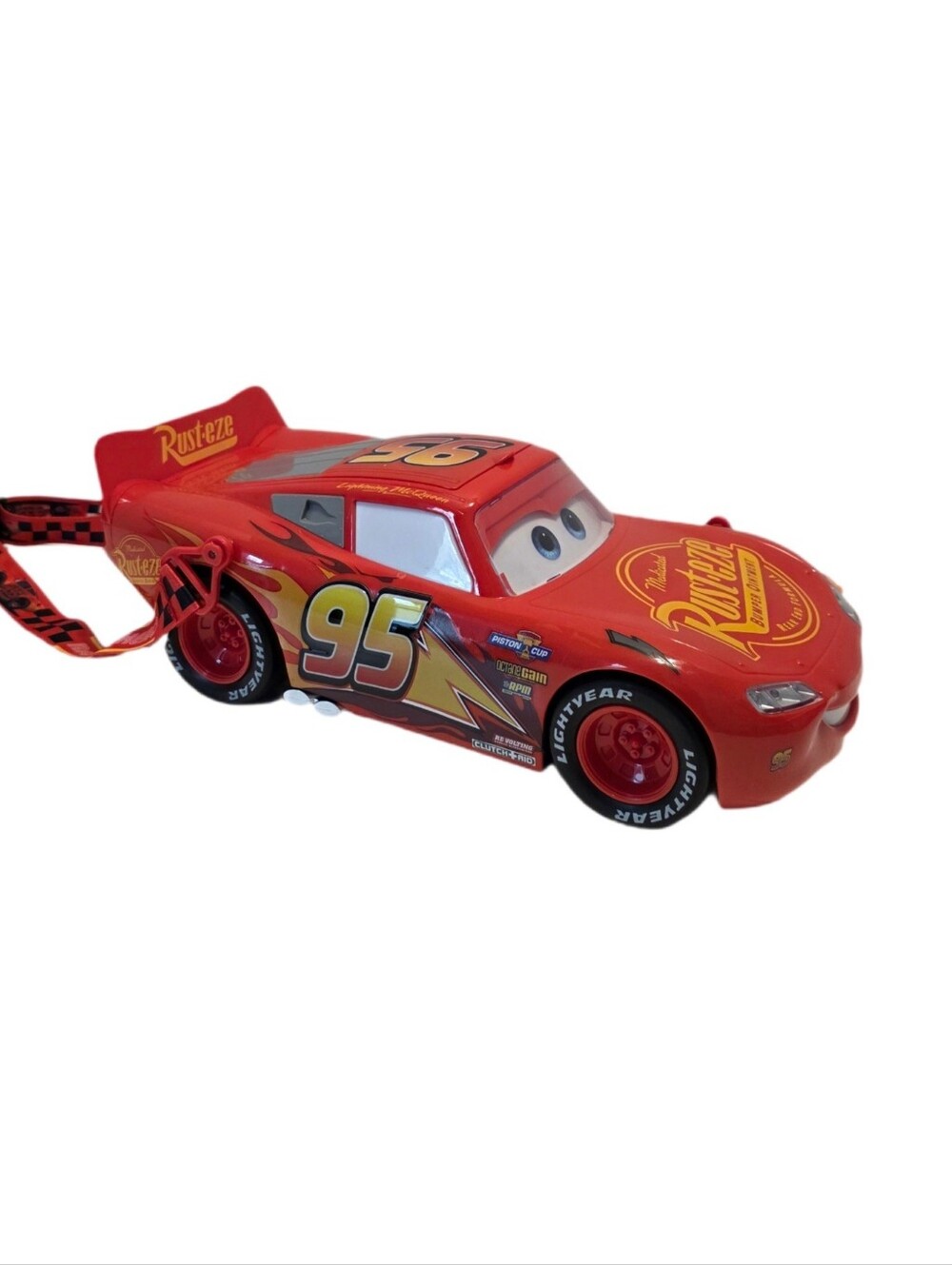 Disney Parks Lightning McQueen Light-Up Popcorn Bucket - NEW - Picture 5 of 9